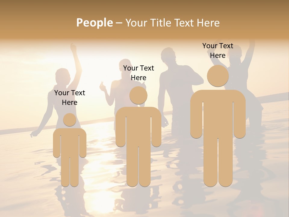 Sunset Beach Party PowerPoint Template