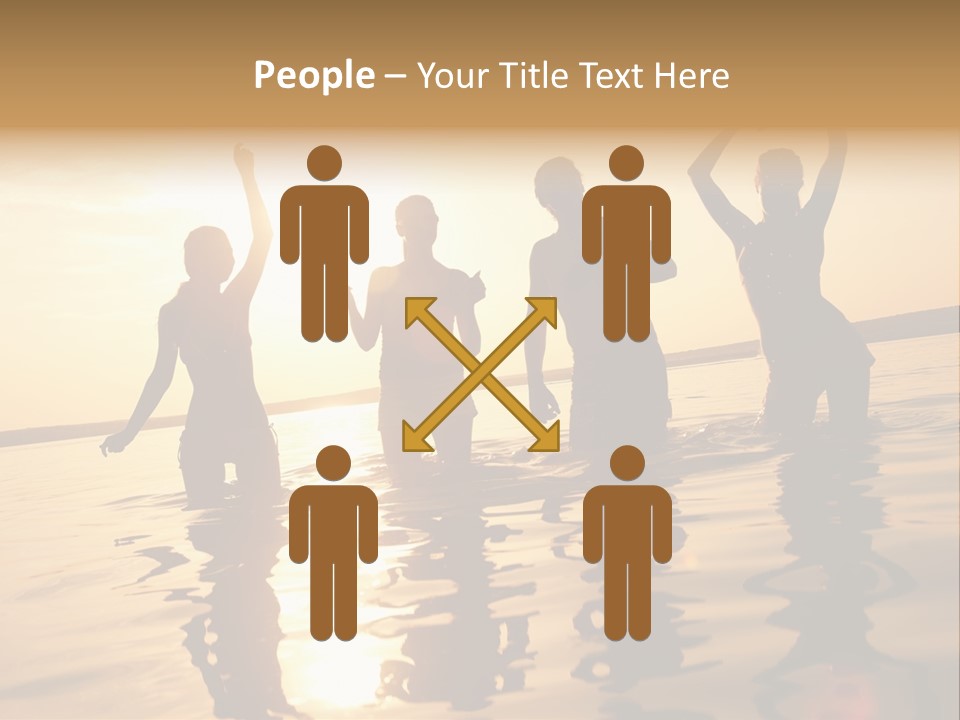 Sunset Beach Party PowerPoint Template