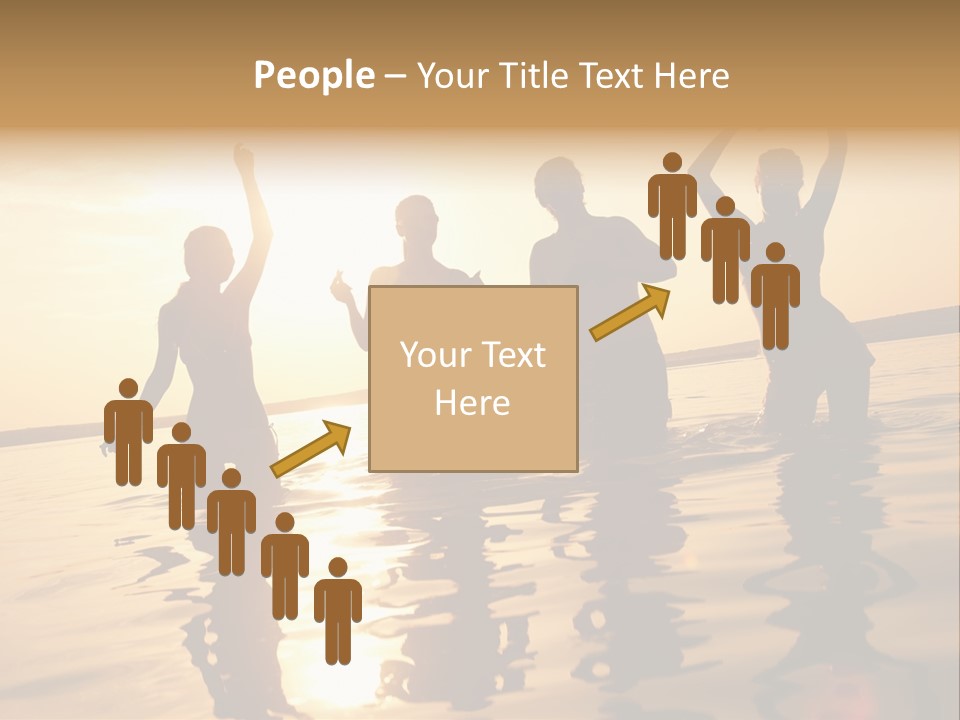 Sunset Beach Party PowerPoint Template