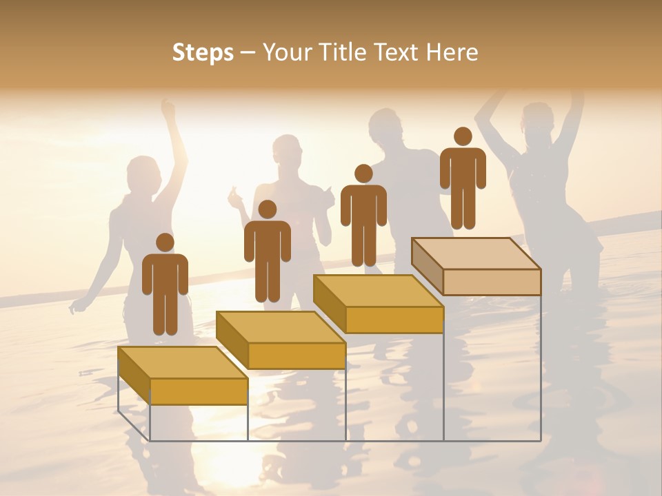 Sunset Beach Party PowerPoint Template