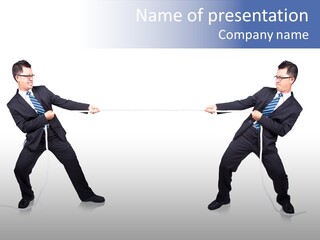 Tired Balance Hard PowerPoint Template