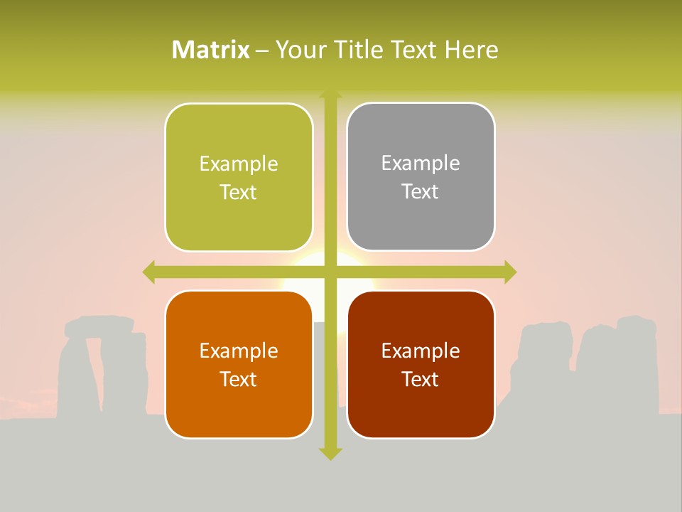 Heavenly Heaven Light PowerPoint Template