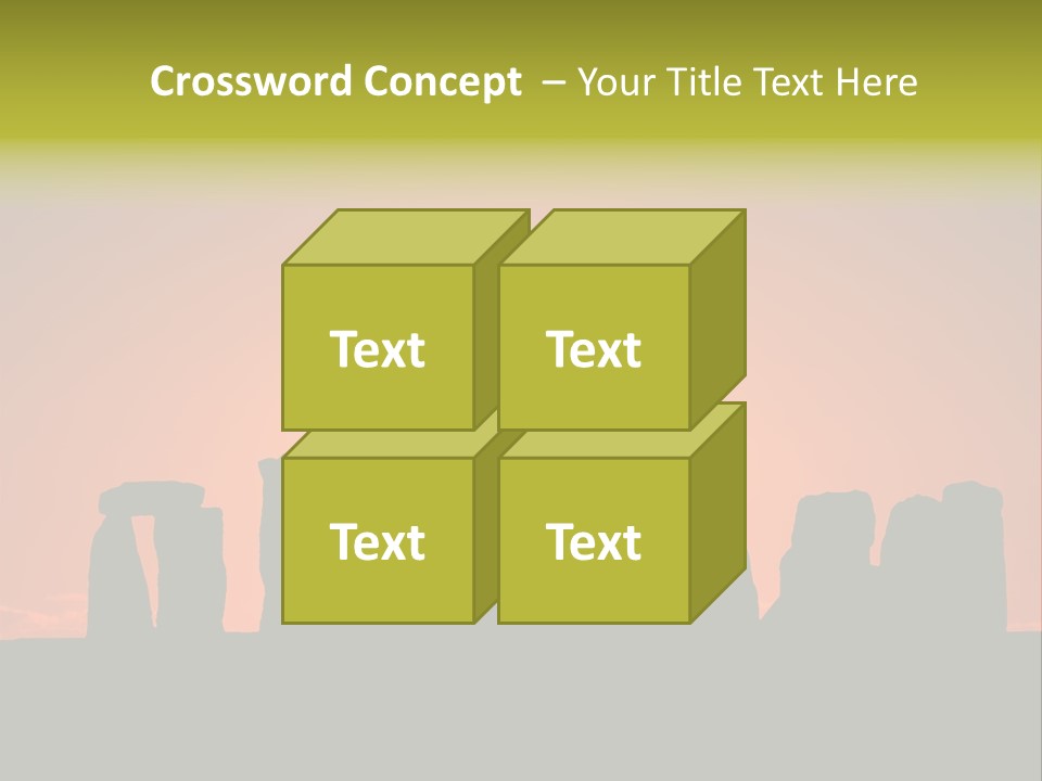 Heavenly Heaven Light PowerPoint Template