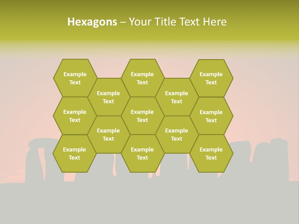 Heavenly Heaven Light PowerPoint Template