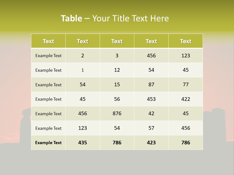 Heavenly Heaven Light PowerPoint Template