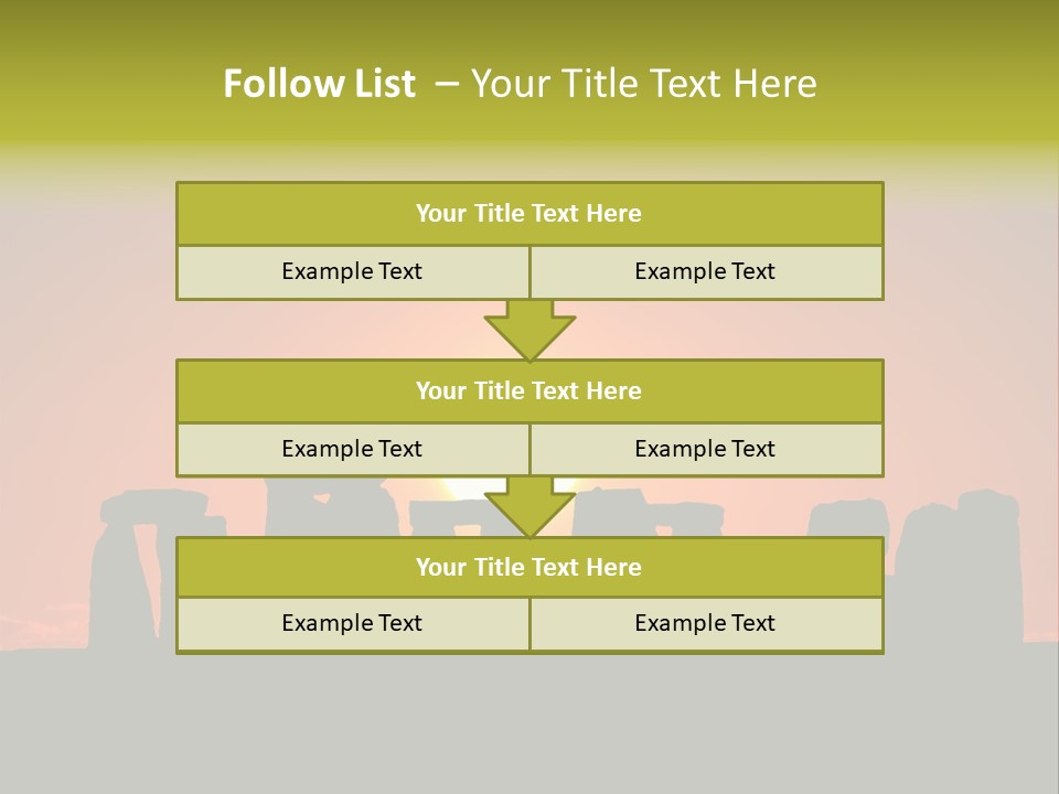 Heavenly Heaven Light PowerPoint Template