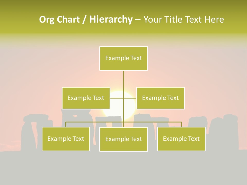 Heavenly Heaven Light PowerPoint Template