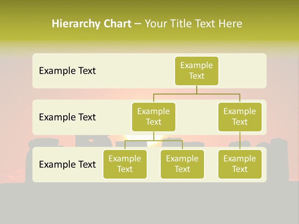 Heavenly Heaven Light PowerPoint Template