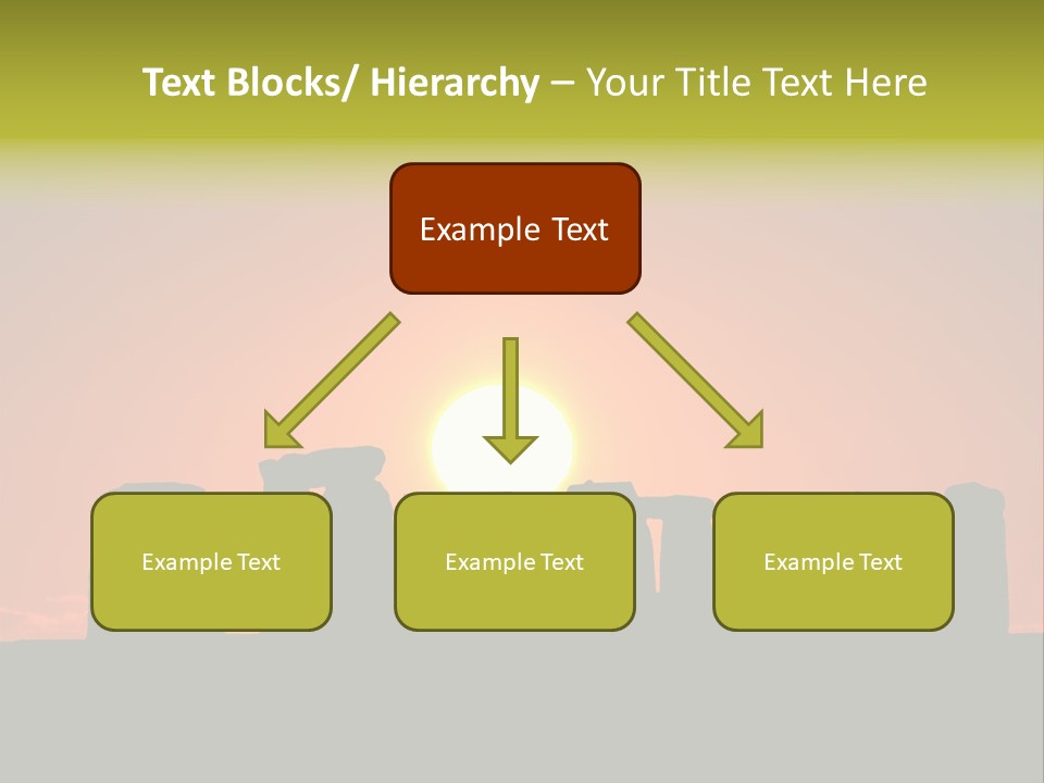 Heavenly Heaven Light PowerPoint Template