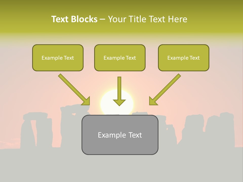 Heavenly Heaven Light PowerPoint Template