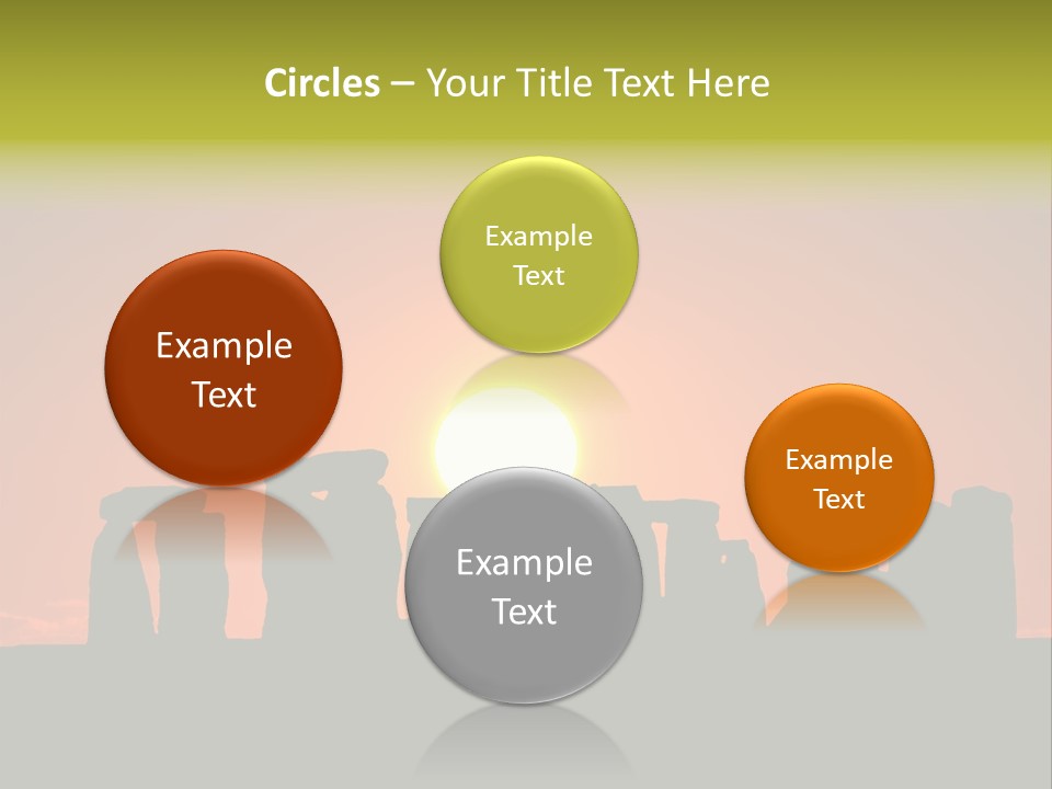 Heavenly Heaven Light PowerPoint Template