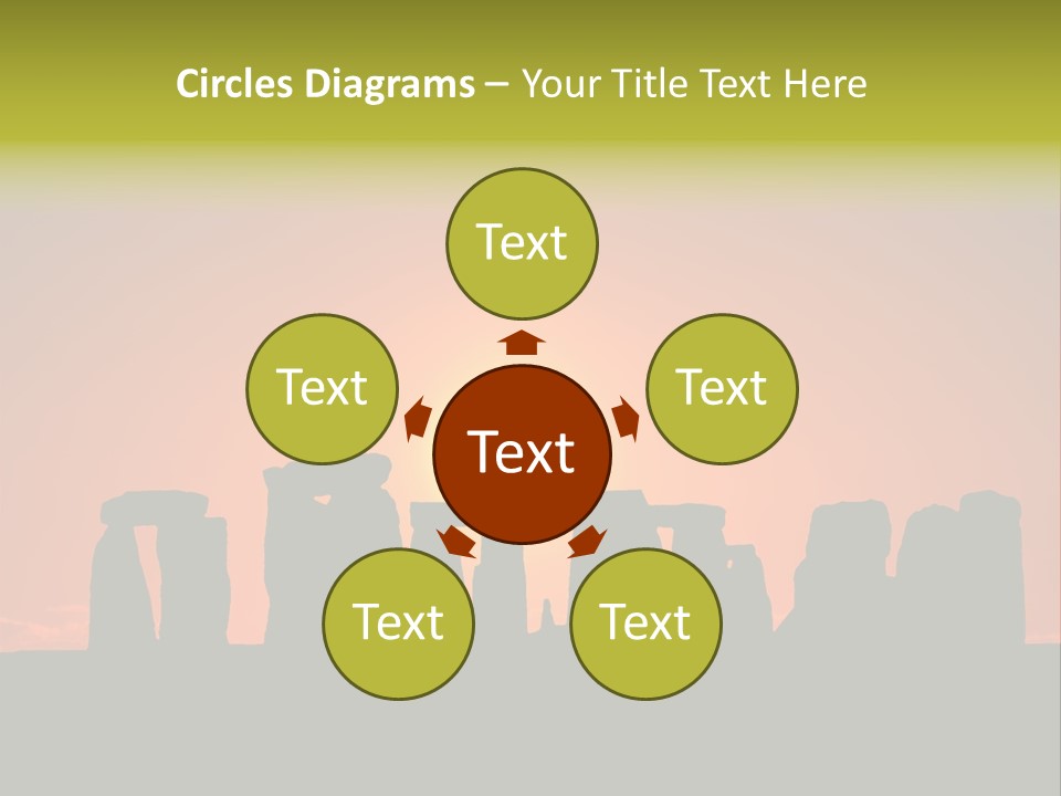 Heavenly Heaven Light PowerPoint Template