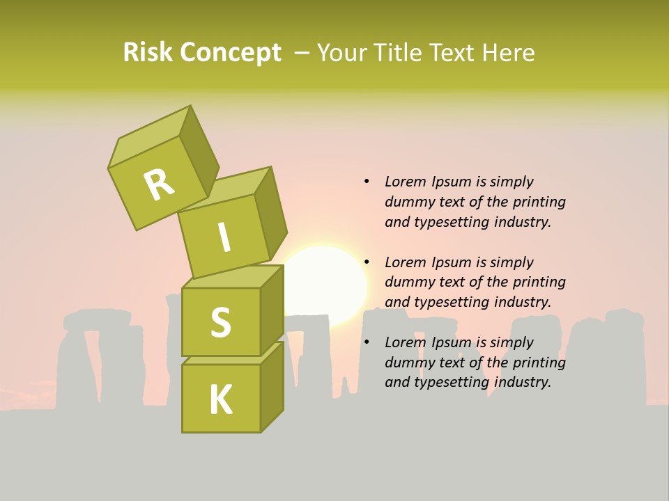 Heavenly Heaven Light PowerPoint Template