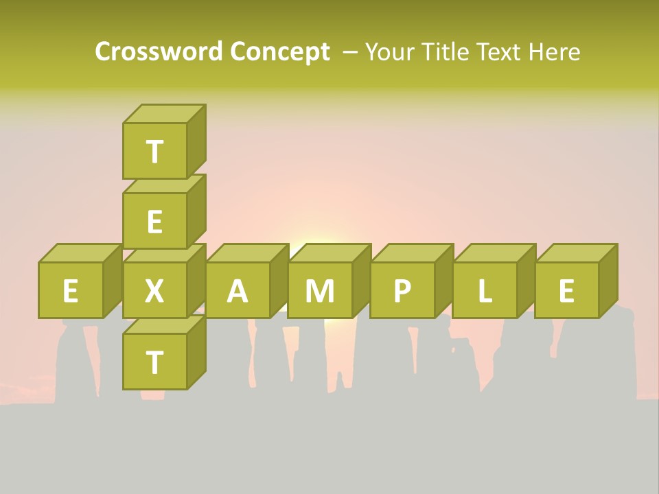 Heavenly Heaven Light PowerPoint Template
