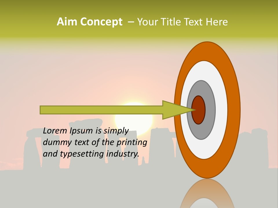 Heavenly Heaven Light PowerPoint Template