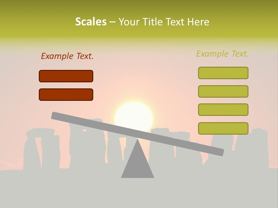 Heavenly Heaven Light PowerPoint Template