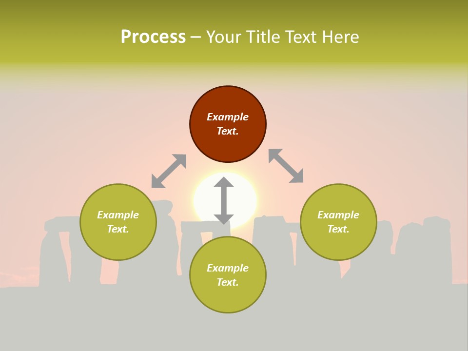 Heavenly Heaven Light PowerPoint Template