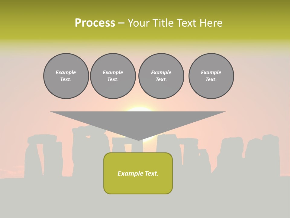 Heavenly Heaven Light PowerPoint Template