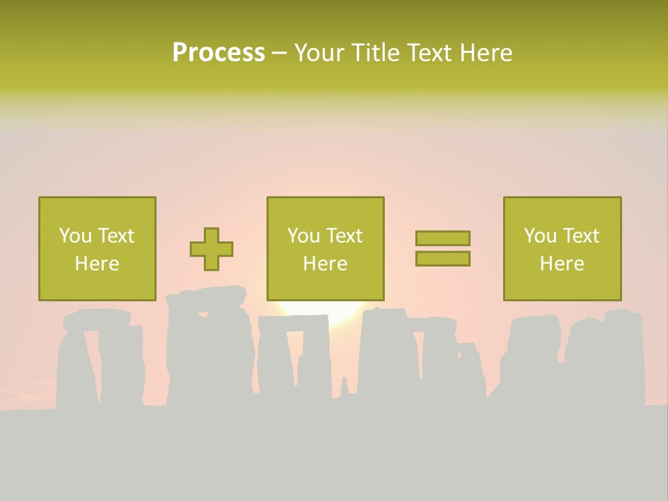 Heavenly Heaven Light PowerPoint Template