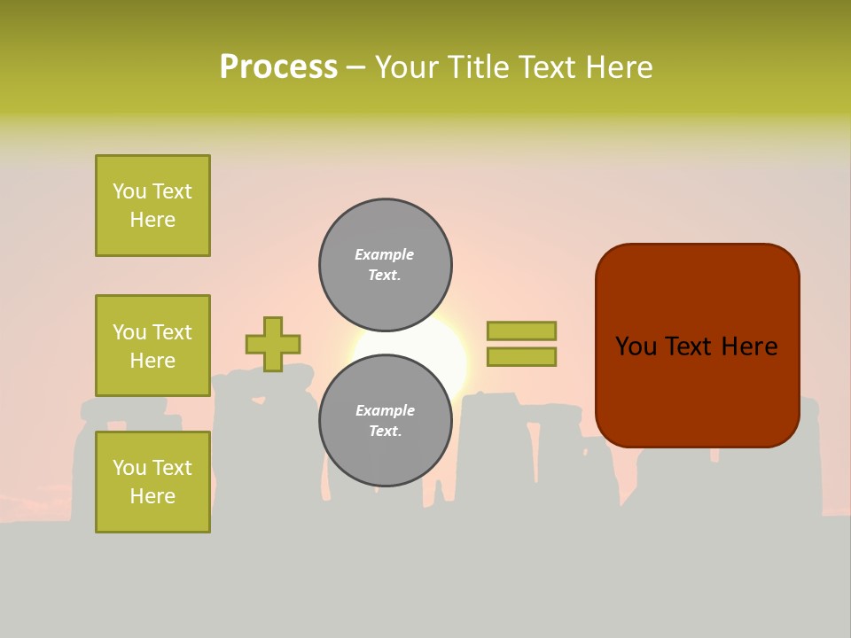Heavenly Heaven Light PowerPoint Template