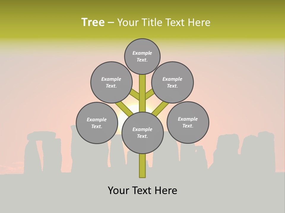 Heavenly Heaven Light PowerPoint Template