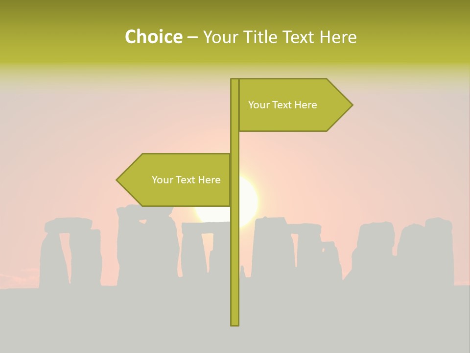 Heavenly Heaven Light PowerPoint Template