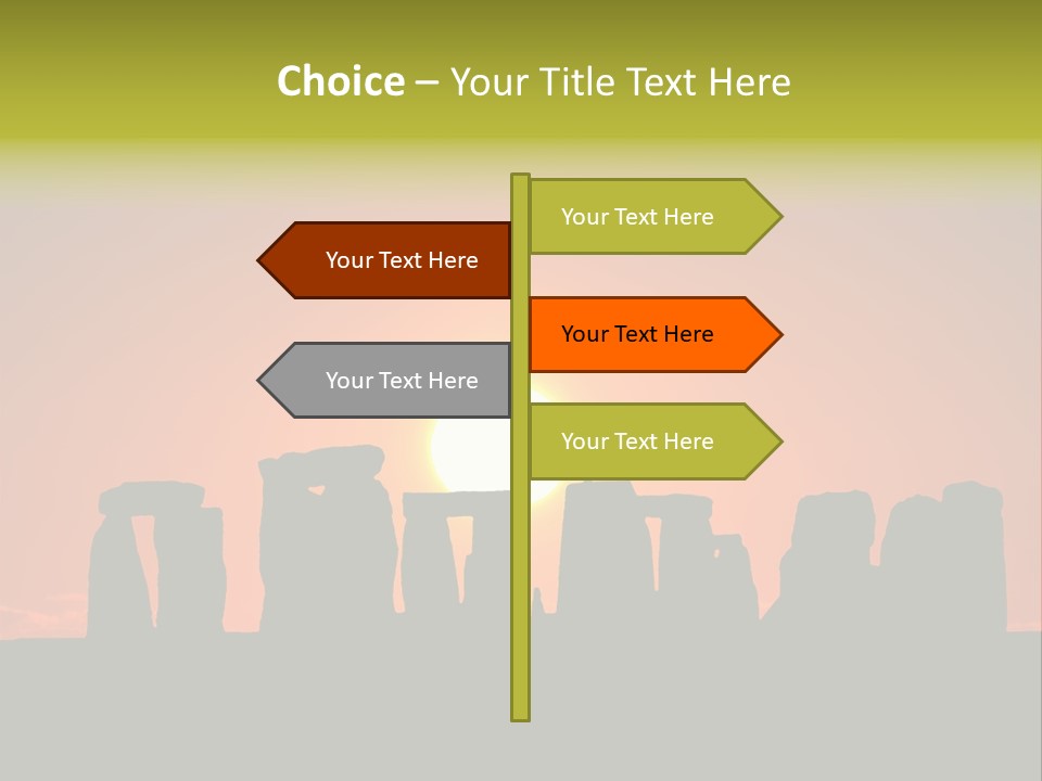 Heavenly Heaven Light PowerPoint Template