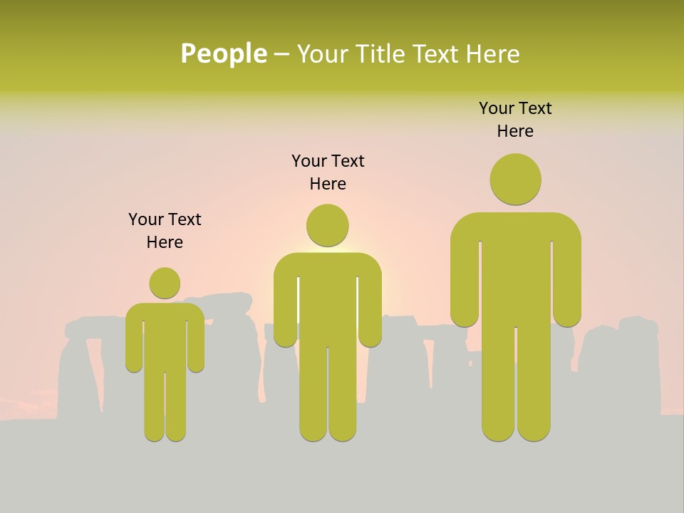 Heavenly Heaven Light PowerPoint Template