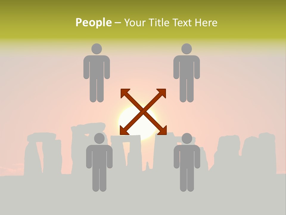 Heavenly Heaven Light PowerPoint Template