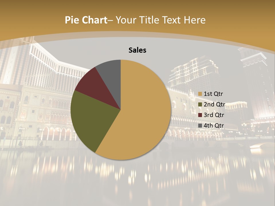 Fake Vacation Macau PowerPoint Template