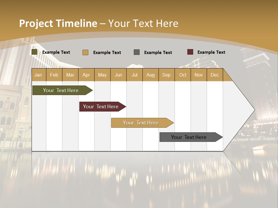 Fake Vacation Macau PowerPoint Template