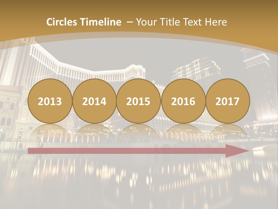 Fake Vacation Macau PowerPoint Template