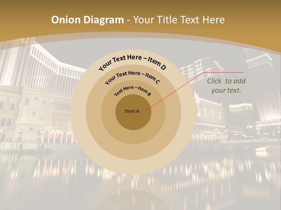 Fake Vacation Macau PowerPoint Template