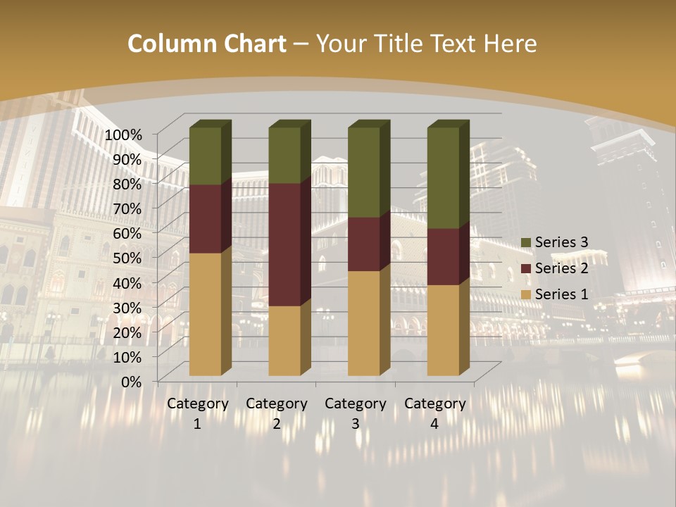 Fake Vacation Macau PowerPoint Template