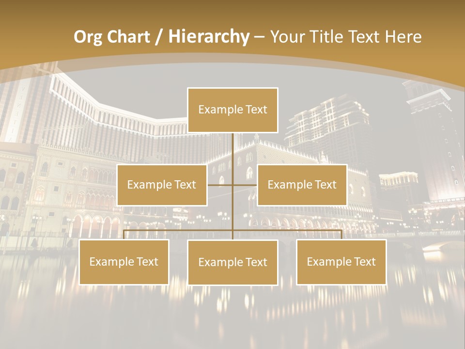 Fake Vacation Macau PowerPoint Template