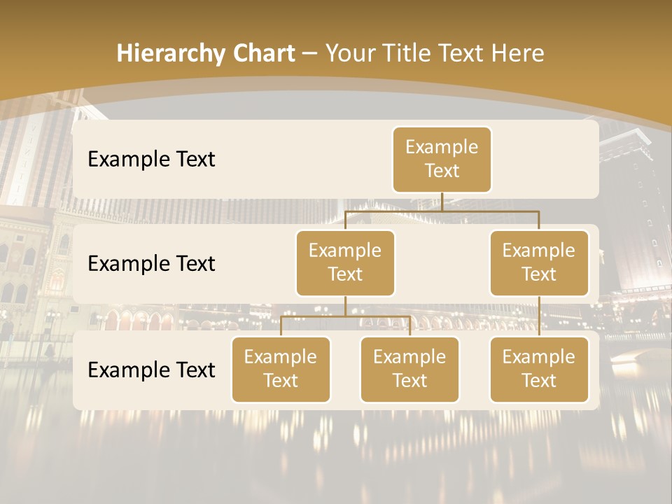Fake Vacation Macau PowerPoint Template