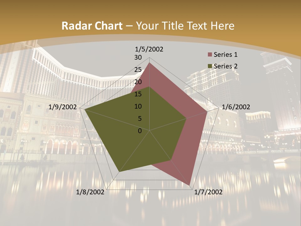 Fake Vacation Macau PowerPoint Template
