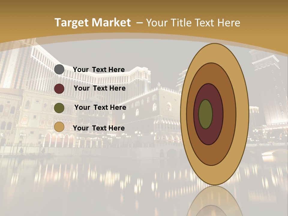 Fake Vacation Macau PowerPoint Template