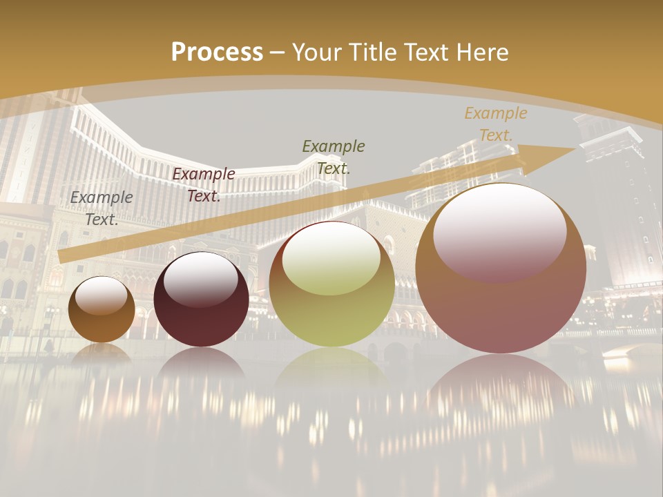 Fake Vacation Macau PowerPoint Template