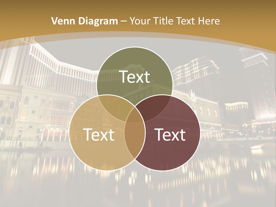 Fake Vacation Macau PowerPoint Template