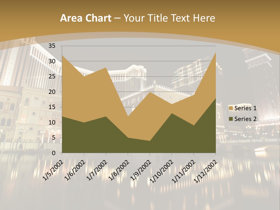 Fake Vacation Macau PowerPoint Template
