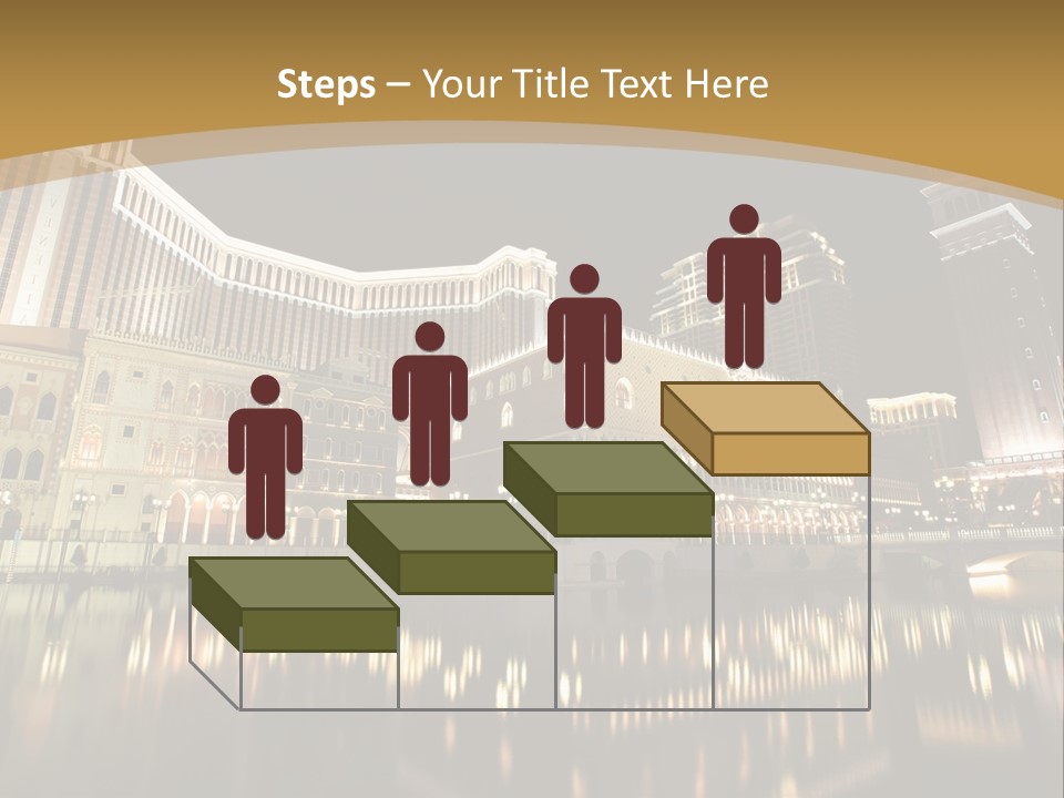 Fake Vacation Macau PowerPoint Template