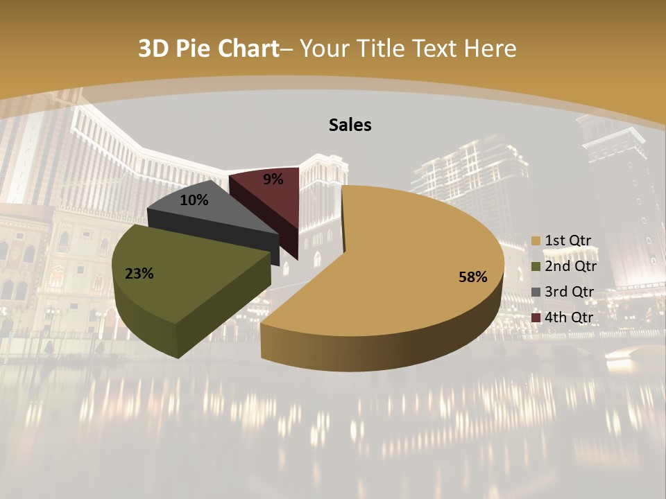 Fake Vacation Macau PowerPoint Template