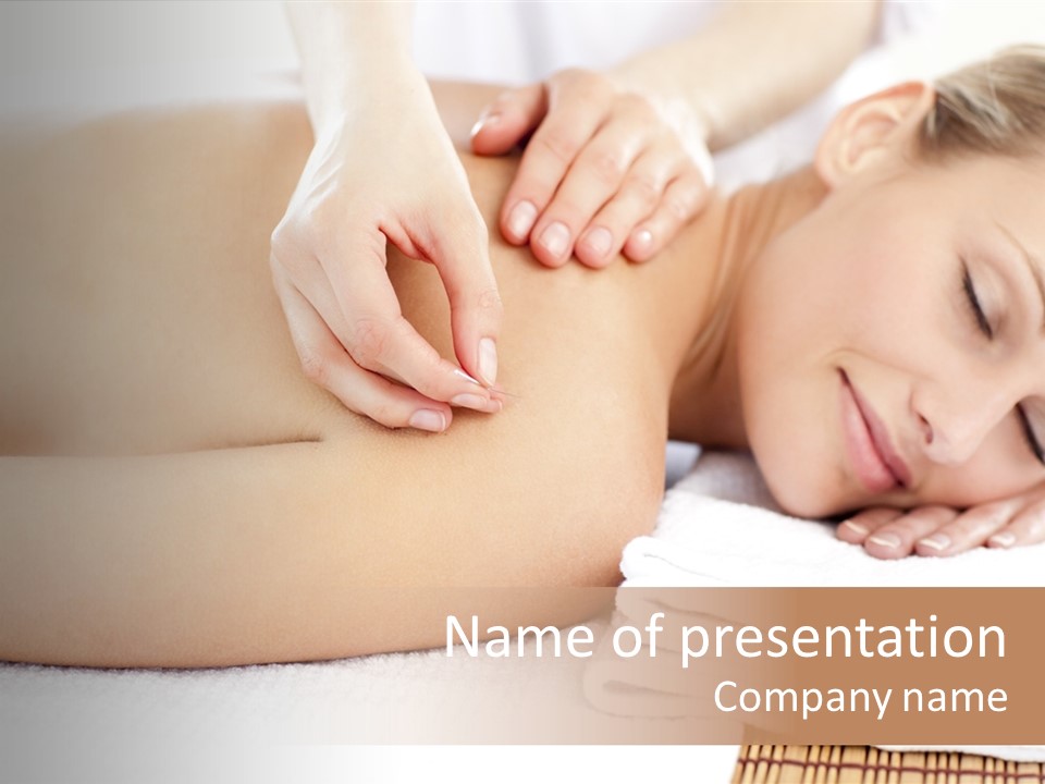 Spa Body Therapy PowerPoint Template