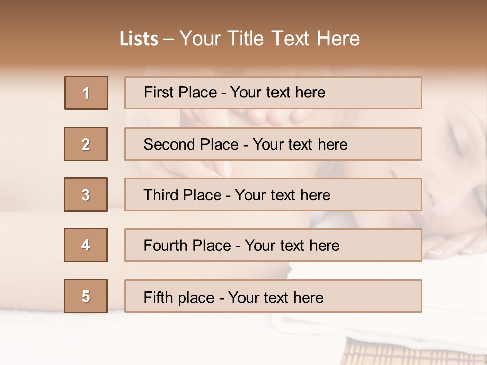Spa Body Therapy PowerPoint Template