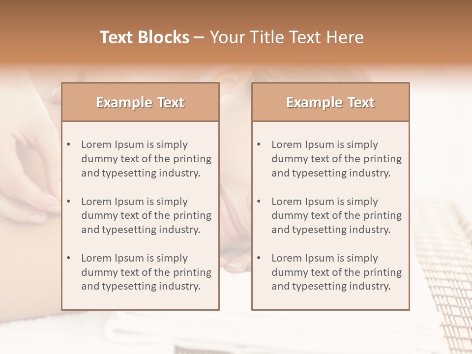 Care Treatment Body PowerPoint Template