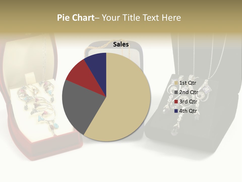 Three Different Types Of Jewelry In A Presentation Box PowerPoint Template
