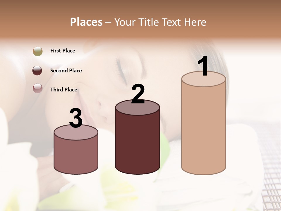 Relax Lying Portrait PowerPoint Template