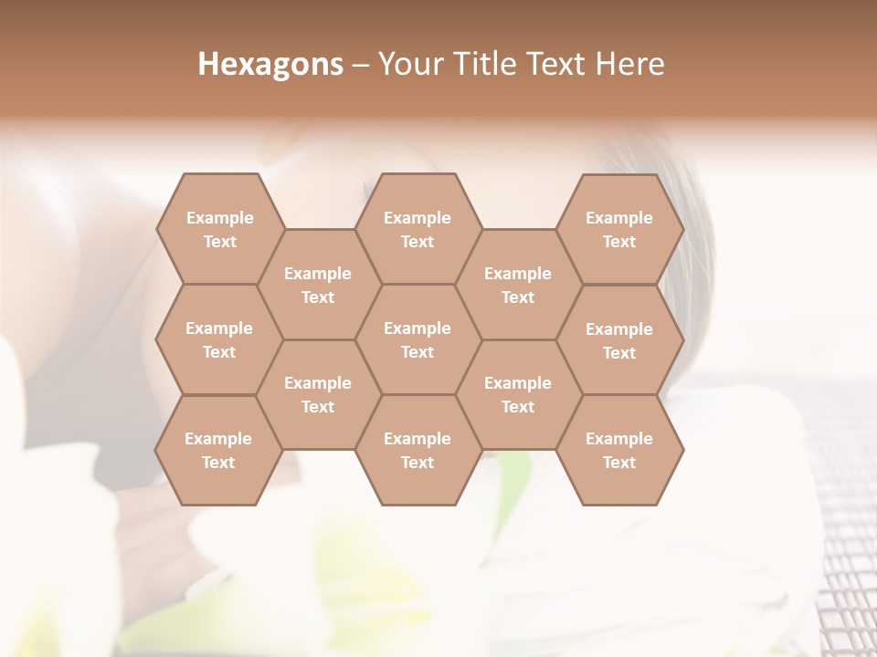 Relax Lying Portrait PowerPoint Template