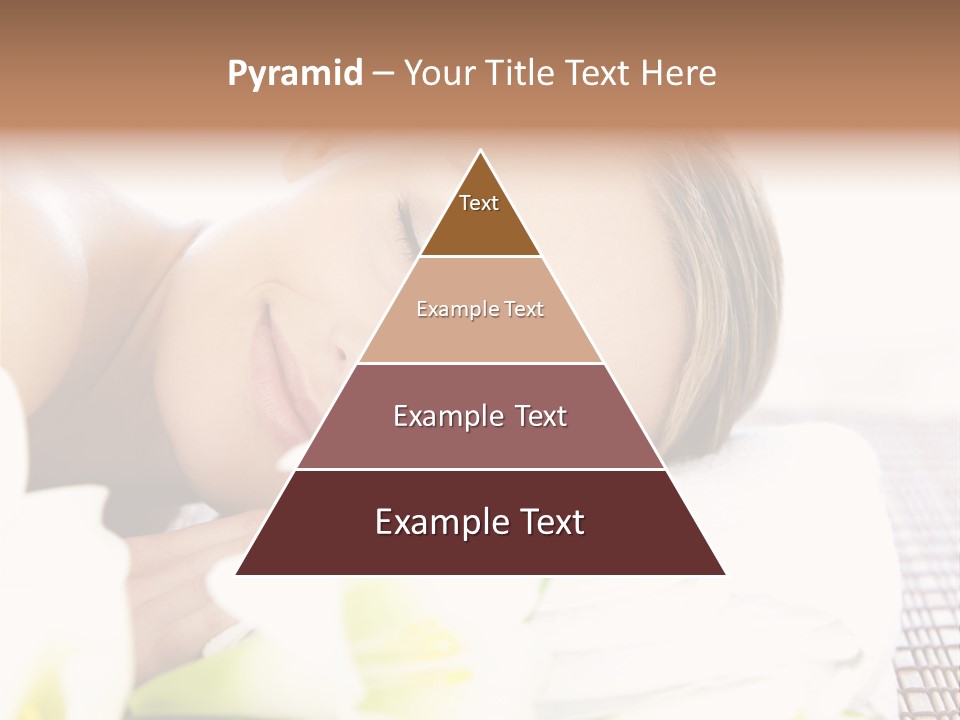 Relax Lying Portrait PowerPoint Template